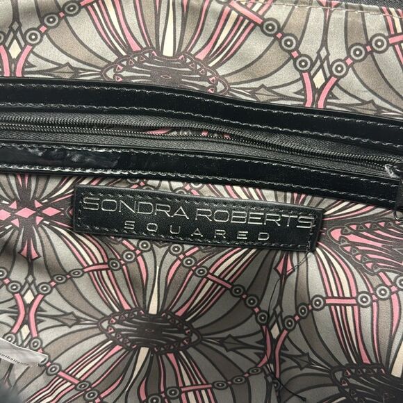 Sondra Roberts Black Tote Bag - Picture 6 of 7